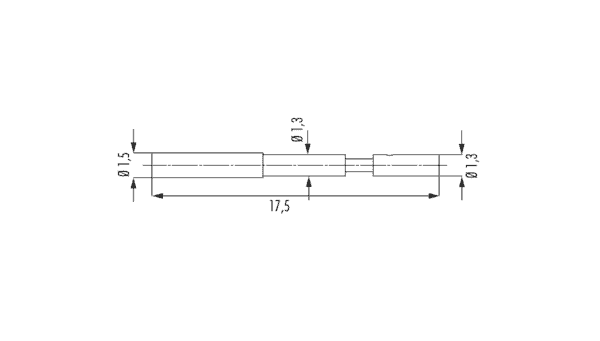 M16 Crimpbuchse 0.8mm gedreht 7.010.980.802 – Bild 2