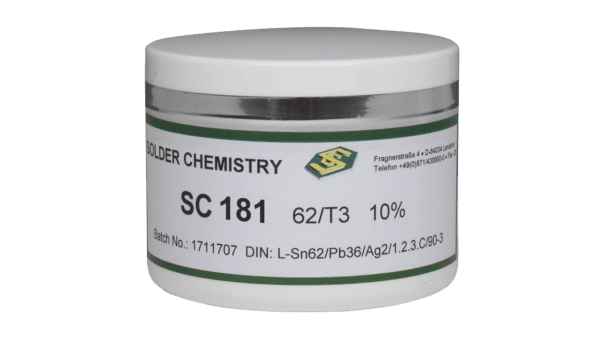 SC 181 63/Pb37/T4 10/02 Dose 500g