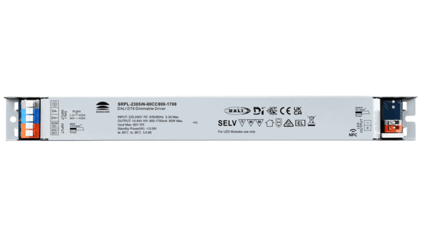 60W DALI2 DT6, D4i, Linearer Konstantstrom LED Treiber, 900-1700mA, NFC – Bild 3