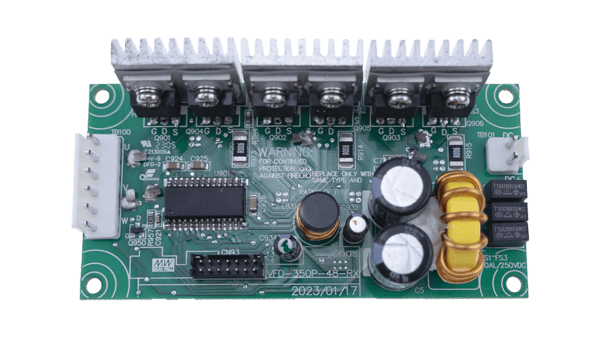 350W DC/DC frequency drive for DC motor, 3-phase 0-34V / 10A - Image 3
