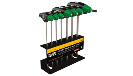 Klein Tools TORX® wrench set T-handle long steel 7-piece