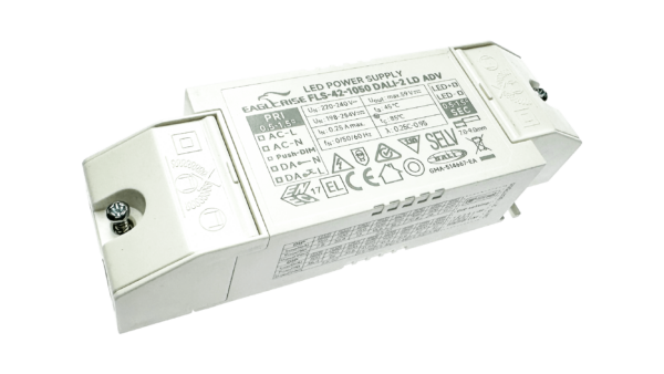 42W LED Treiber Konstantstrom 150-1050mA, 2.5-52Vdc, DALI2, AC Push
