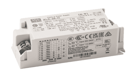 25W LED Betriebsgerät 300mA bis 1050mA/9V...54V