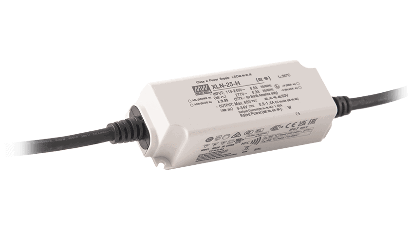 25W LED Betriebsgerät 300...1050mA/9V...54V, 3in1 dimming, NFC