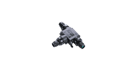 Prise de câble Techno TH211, triple, 5P, IP65