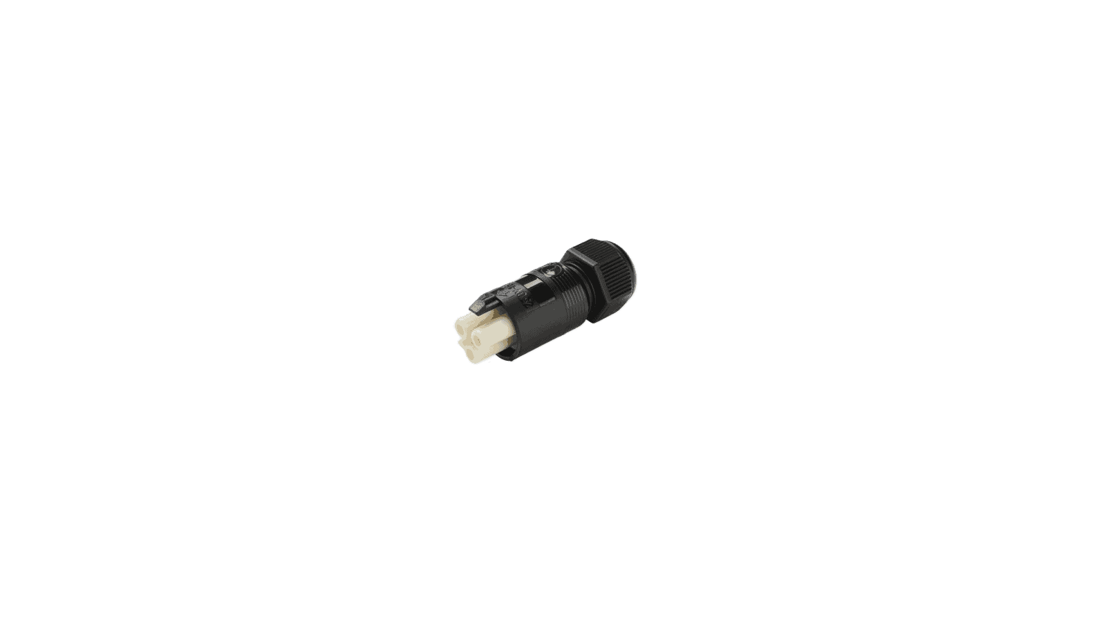 Mini-Rundstecker, 3p, Buchse, Schraubanschluss, 0.5-1.5mm2, D7.0-9.5mm, IP40