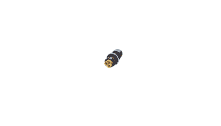 Fiche ronde d'appareillage, 2p, raccordement vissé, 0.5-2.5mm2, D7.0-12.0mm, IP66/IP68