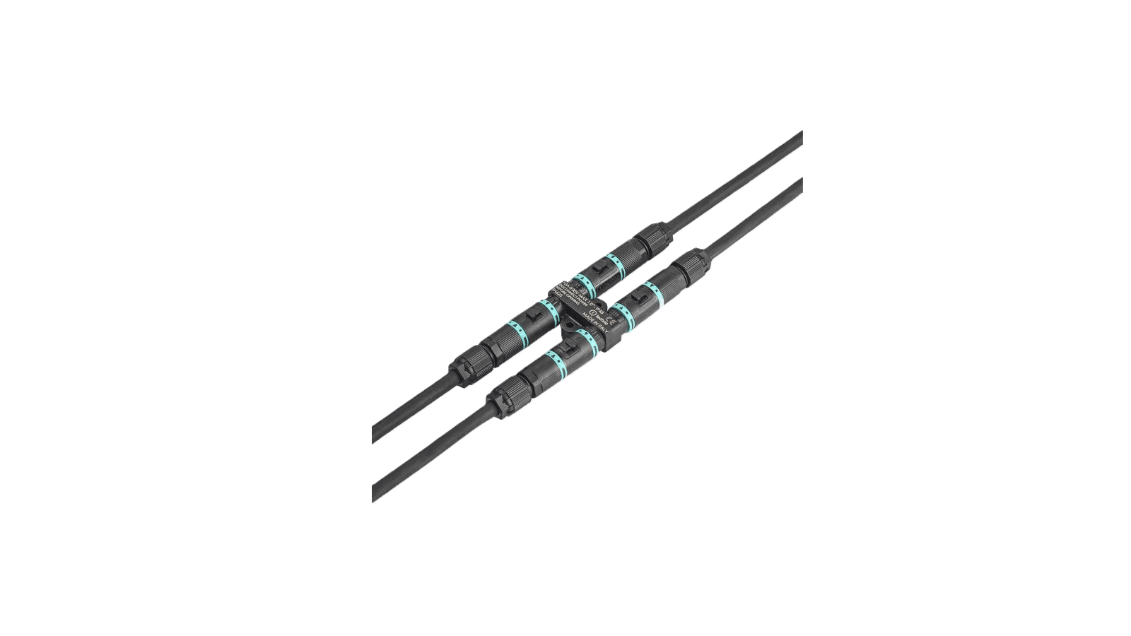 Set: H-Kabelverteiler TH625, 4fach, 2P, Schraubanschluss, D4.0-8.0, IP66/IP68 – Bild 3
