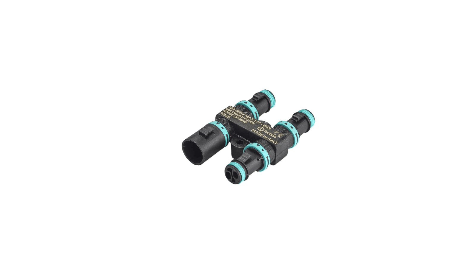 Set: H-Kabelverteiler TH625, 4fach, 2P, Schraubanschluss, D4.0-8.0, IP66/IP68 – Bild 2