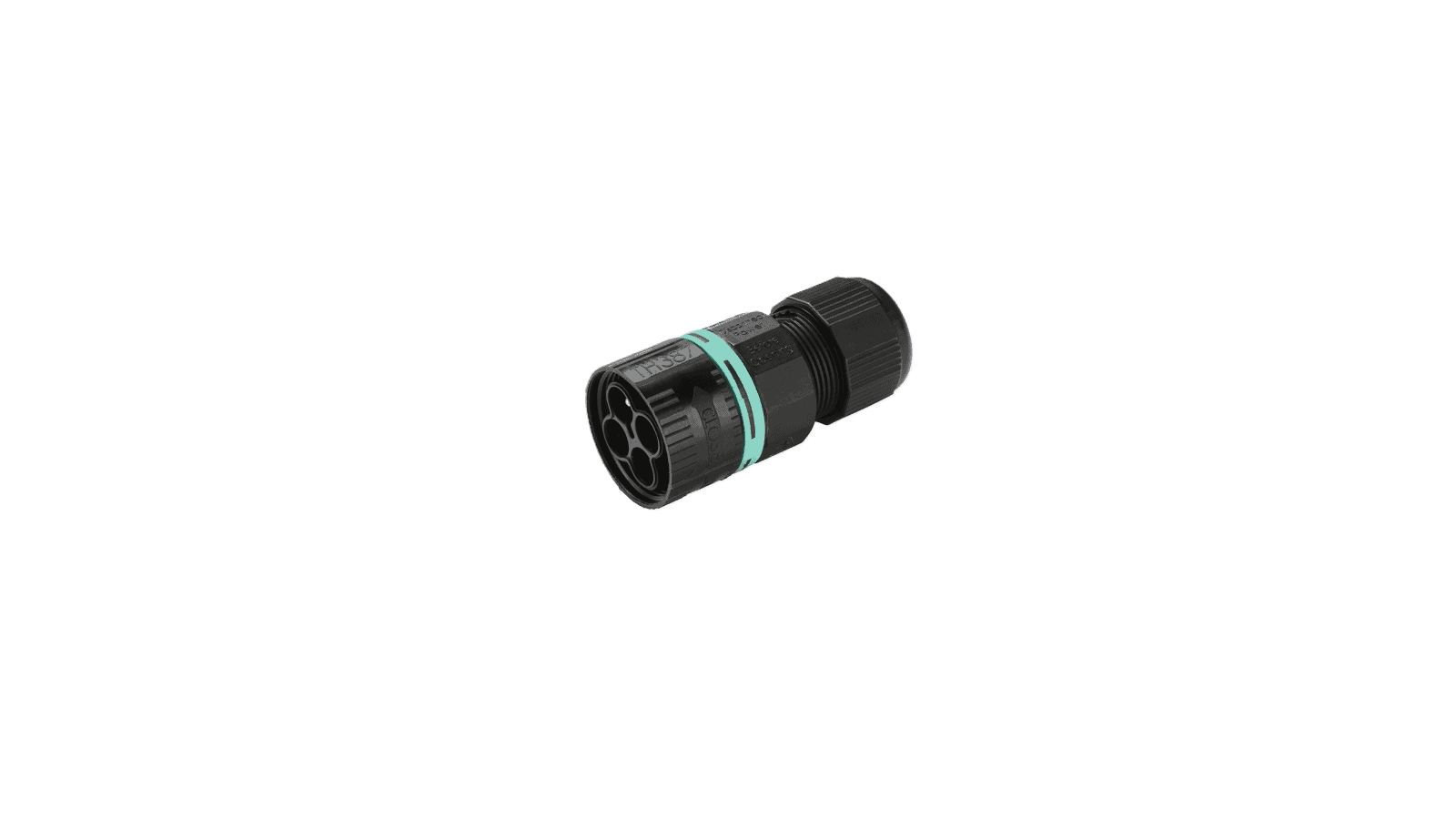 Mini Rundsteckverbinder TH387, Stecker, 3P, Schraubanschluss, IP66/IP68
