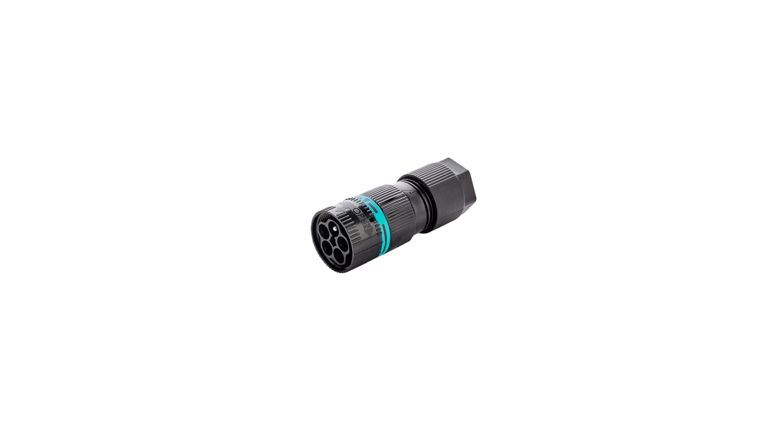 Mini Rundsteckverbinder TH387 lang, Stecker, 5P, Schraubanschluss, IP66/IP68