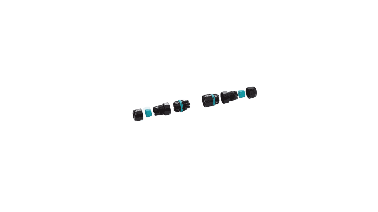 Mini Rundsteckverbinder TH387, Stecker, 3P, Schraubanschluss, IP66/IP68 – Bild 3