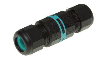 Mini-Kabelverbinder, 4p, Schraubanschluss, 0.5-4.0mm2, D7.0-12.0mm, IP68