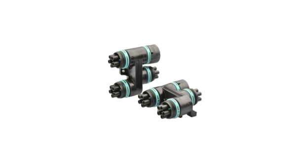 Set: H-Kabelverteiler TH624, 4fach, 5P, Schraubanschluss, 6-13.5mm, IP66/IP68 - Image 2