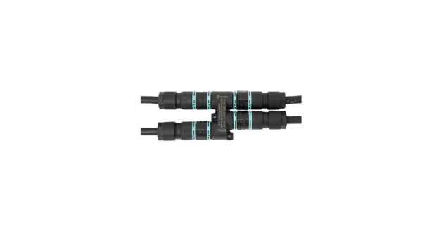 Techno H cable distributor TH624, 4-way, plug &amp; socket, 4P, screw connection, IP68 - Image 2