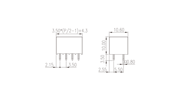 PCB Leiterplatten-Anschlussbuchse 0159-32xx – Bild 2