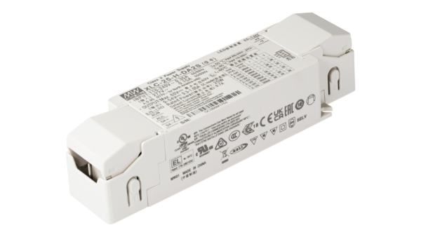 25W LED Betriebsgerät 300mA bis 1050mA/9V...54V, DALI2, AC Push, Independent