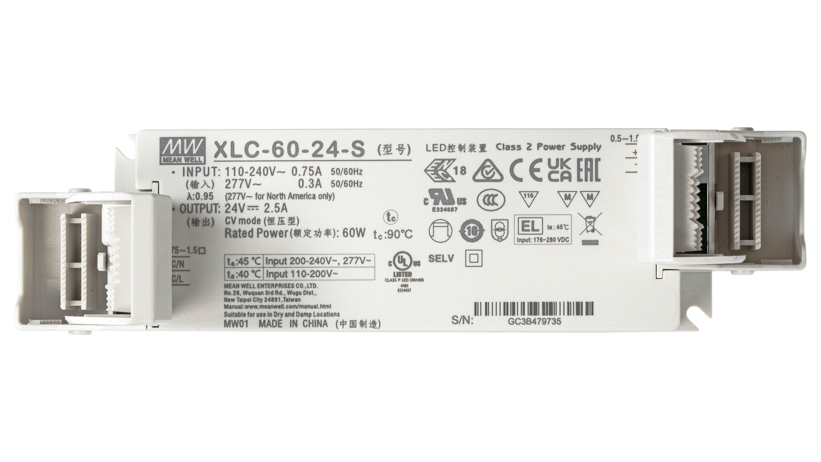 60W LED Betriebsgerät 24V/2.5A, Independent – Bild 3