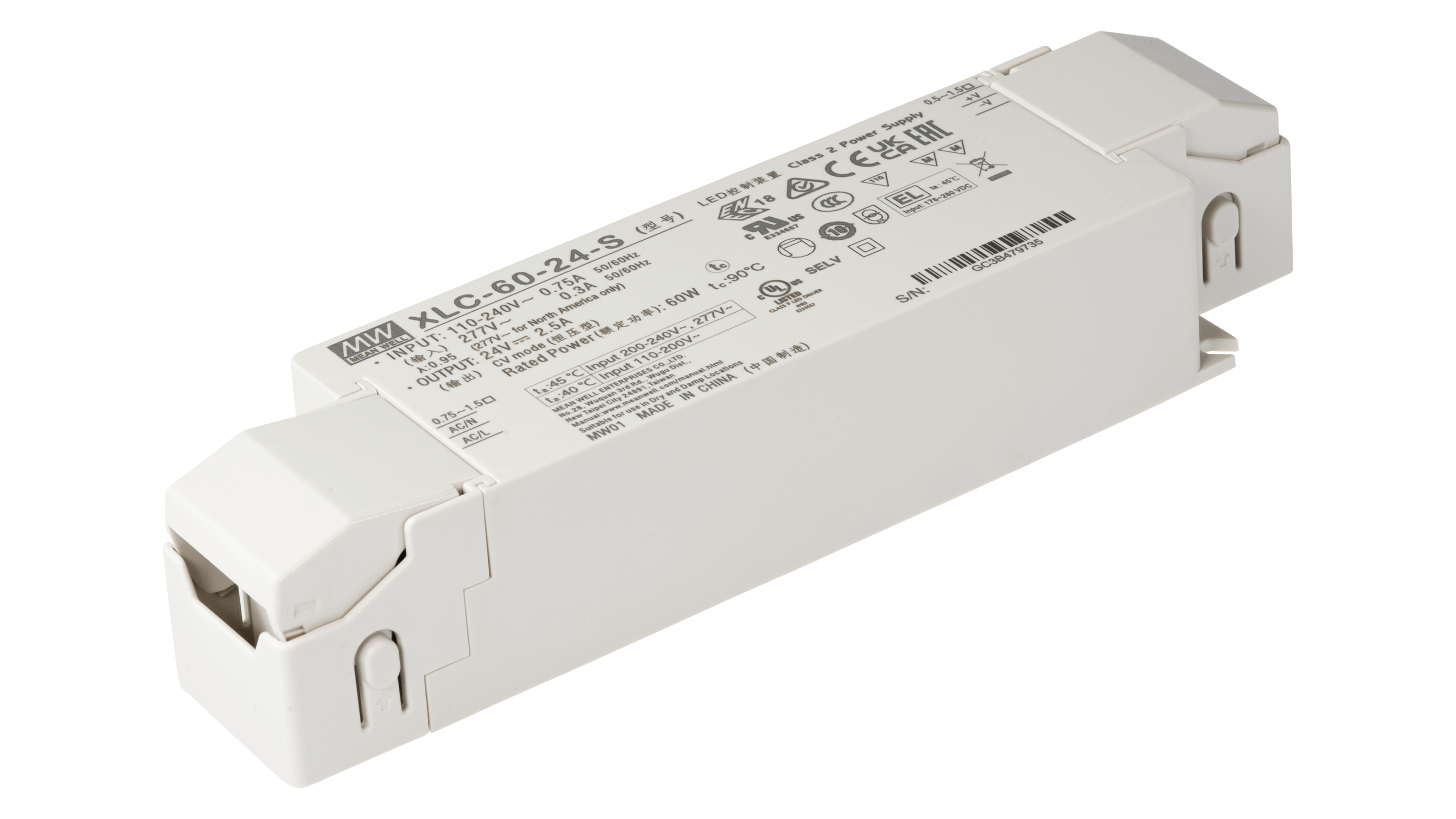 60W LED Betriebsgerät 24V/2.5A, Independent
