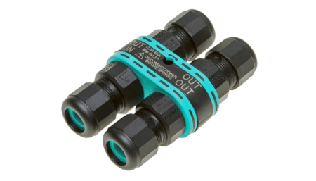 Techno Distributeur de courant quadruple TH392, 4P, D7.0-12.0, IP68