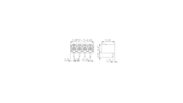 PCB Leiterplatten-Anschlussbuchse 2EHDRC-xxP – Bild 2