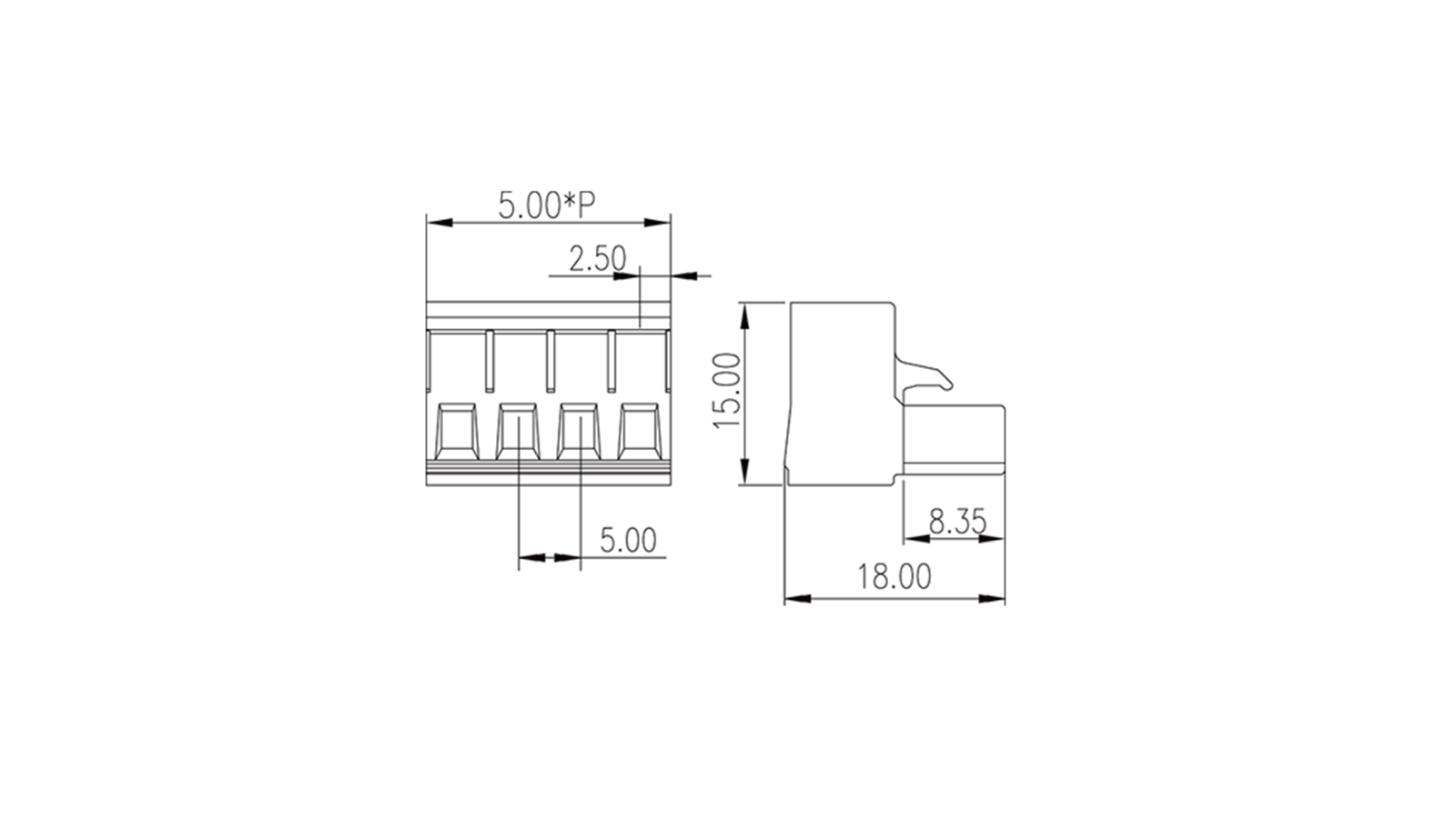 PCB Leiterplatten-Anschlussstecker 5ESDV-xxP – Bild 2