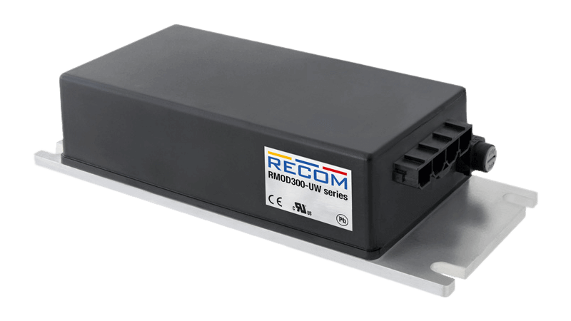 300W Off Highway Vehicle DC/DC Wandler  In: 18...106Vdc / Out 24.5Vdc/12.1A