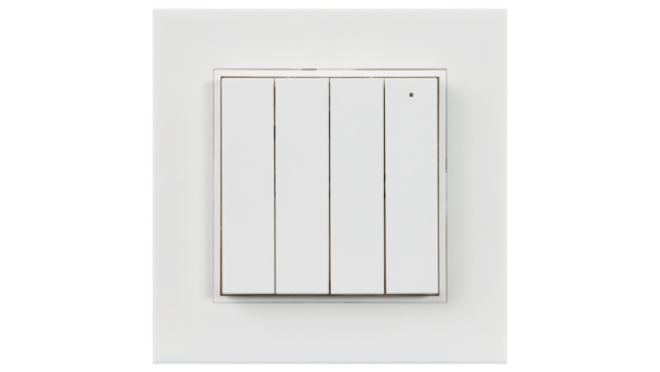 ZIGBEE 3.0 Tastschalter, 1-4 Tasten, Wandmontage, weiss – Bild 2
