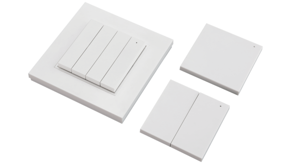 ZIGBEE 3.0 Tastschalter, 1-4 Tasten, Wandmontage, weiss – Bild 3