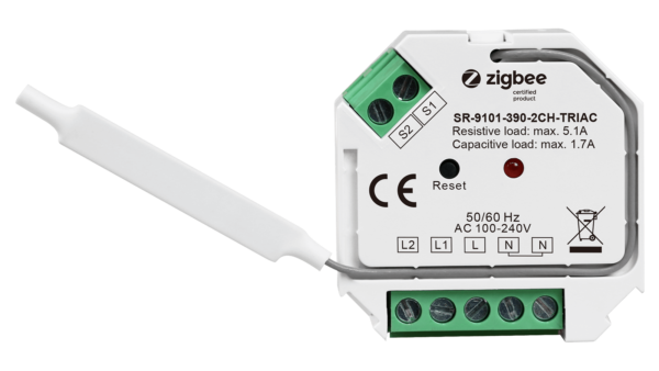 Funk-Schaltaktor ZigBee 3.0 2x 1170 W 2-fach - Image 2