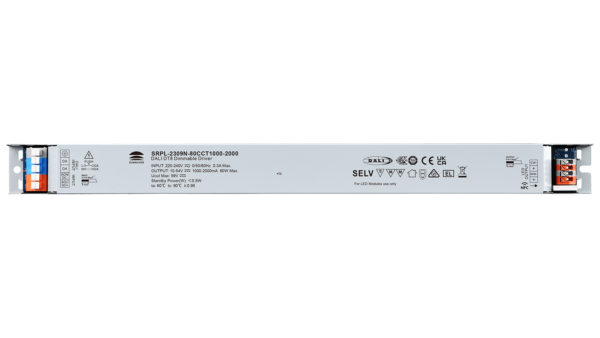80W DALI2 DT8, AC-PUSH, Tunable white, Linearer Konstantstrom LED Treiber, 1000-2000mA, NFC – Bild 2