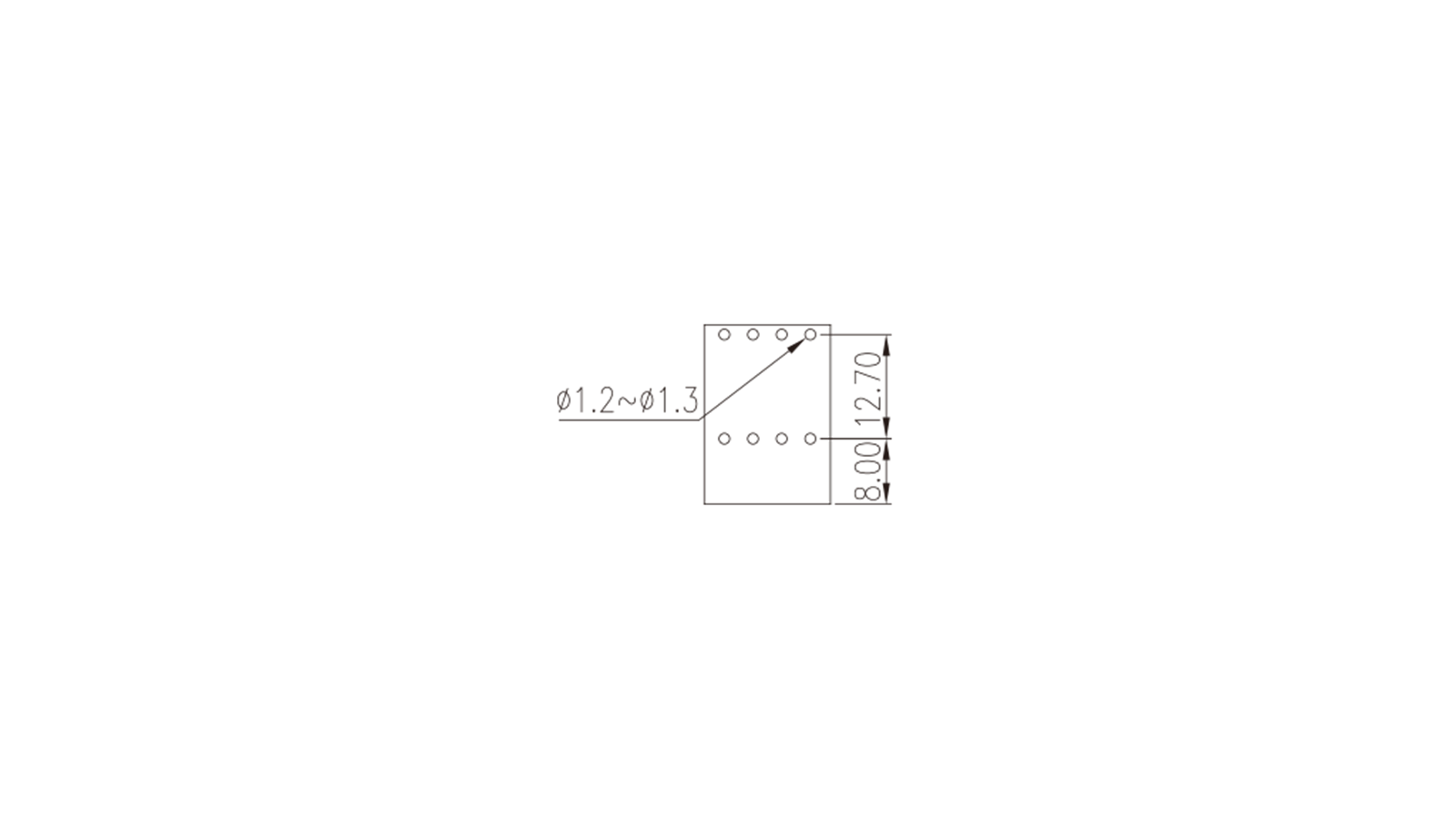 PCB Leiterplatten-Anschlussbuchse ECHB350R-xxP – Bild 3