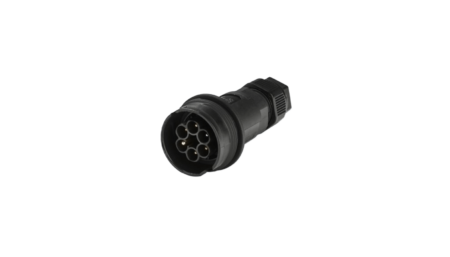 Mini Connecteurs circulaires THB408, connecteur, 5P, à visser, D7-13.5, IP68/IP69
