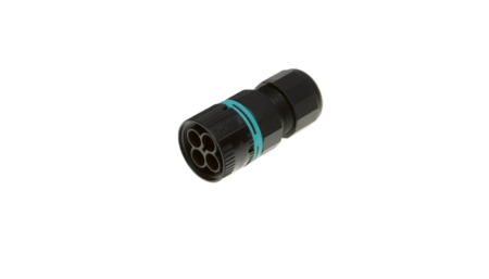 Techno Mini Connecteurs circulaires TH387, connecteur, 4P, sertissage, D7-12, IP66/IP68