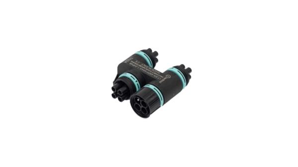 Techno H cable distributor TH624, 4-way, plug &amp; socket, 4P, screw connection, IP68
