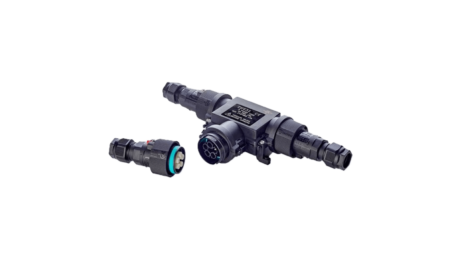 Techno T-distributor plug &amp; socket THR631, 5P, screw connection, D6-13.5 IP65