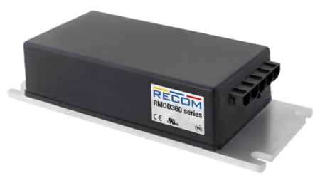 360W Off Highway Vehicle DC/DC Wandler In: 18...106Vdc / Out 24.5Vdc/15A