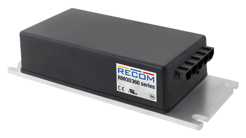 360W Off Highway Vehicle DC/DC Wandler In: 18...106Vdc / Out 24.5Vdc/15A