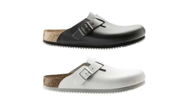 Berufsschuh  "Boston Super Grip Birkenstock", schwarz oder weiss