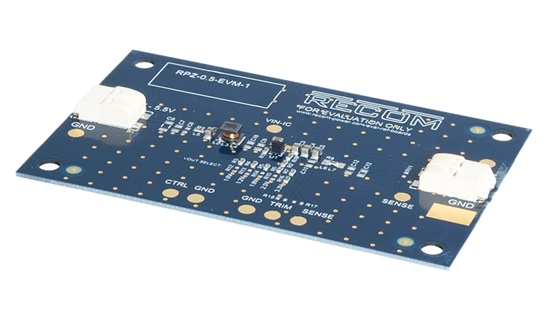 Evaluation Board RPZ-0.5 DC/DC Wandler