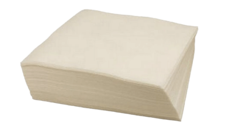 TechClean class 100 tear-resistant wipe made of 100% cotton 14.5x14.5cm 100pcs