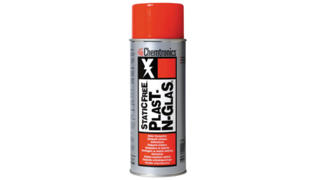 Static Free Plast-N-Glass Non-flammable plastic and glass cleaner 400ml