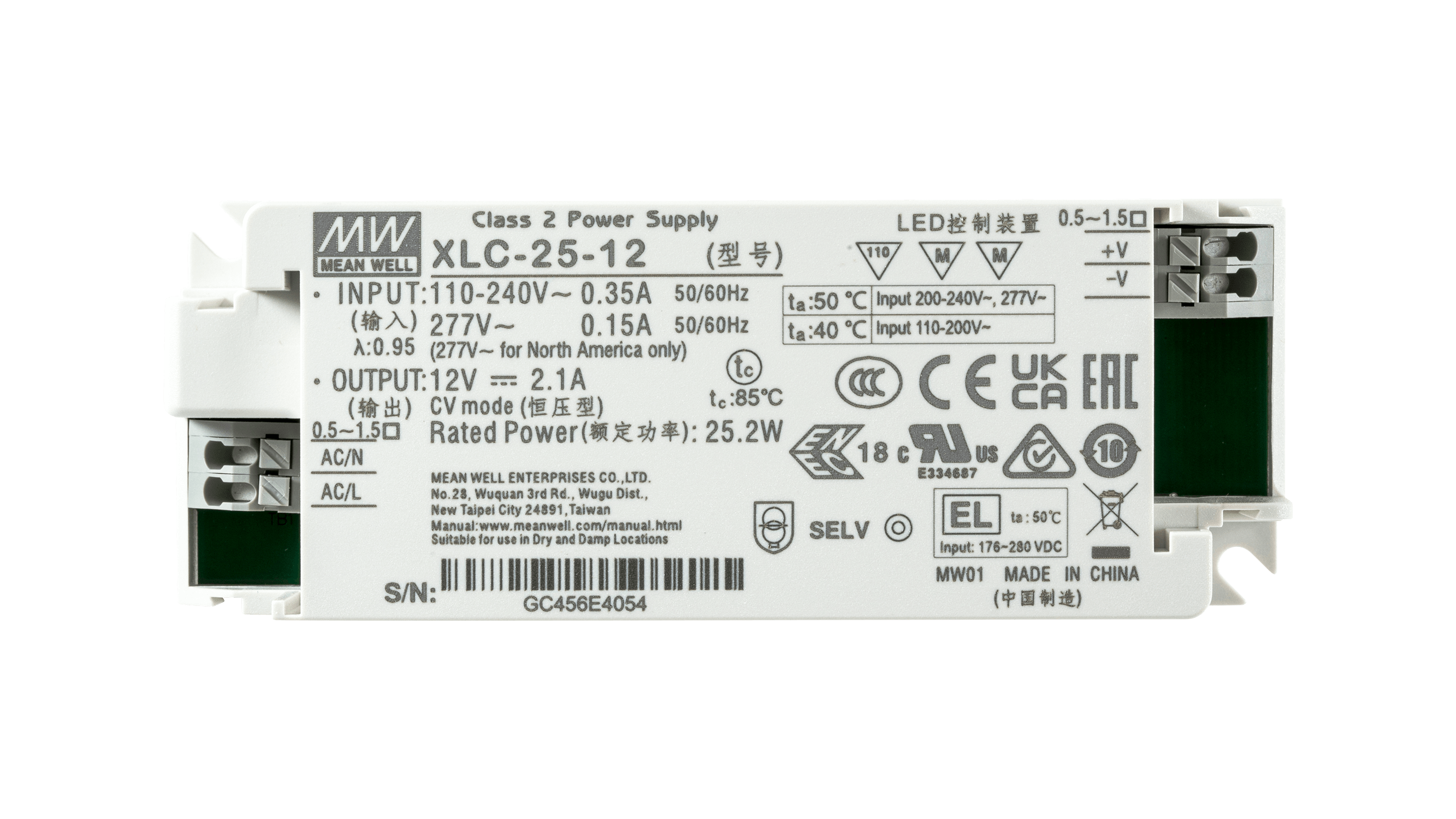 25W LED Betriebsgerät 12V/2.1A – Bild 2