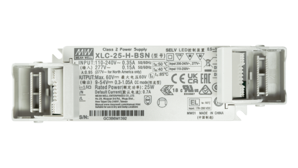 25W LED Betriebsgerät 300mA bis 1050mA/9V...54V, 3in1 dimming, Independent, NFC – Bild 3