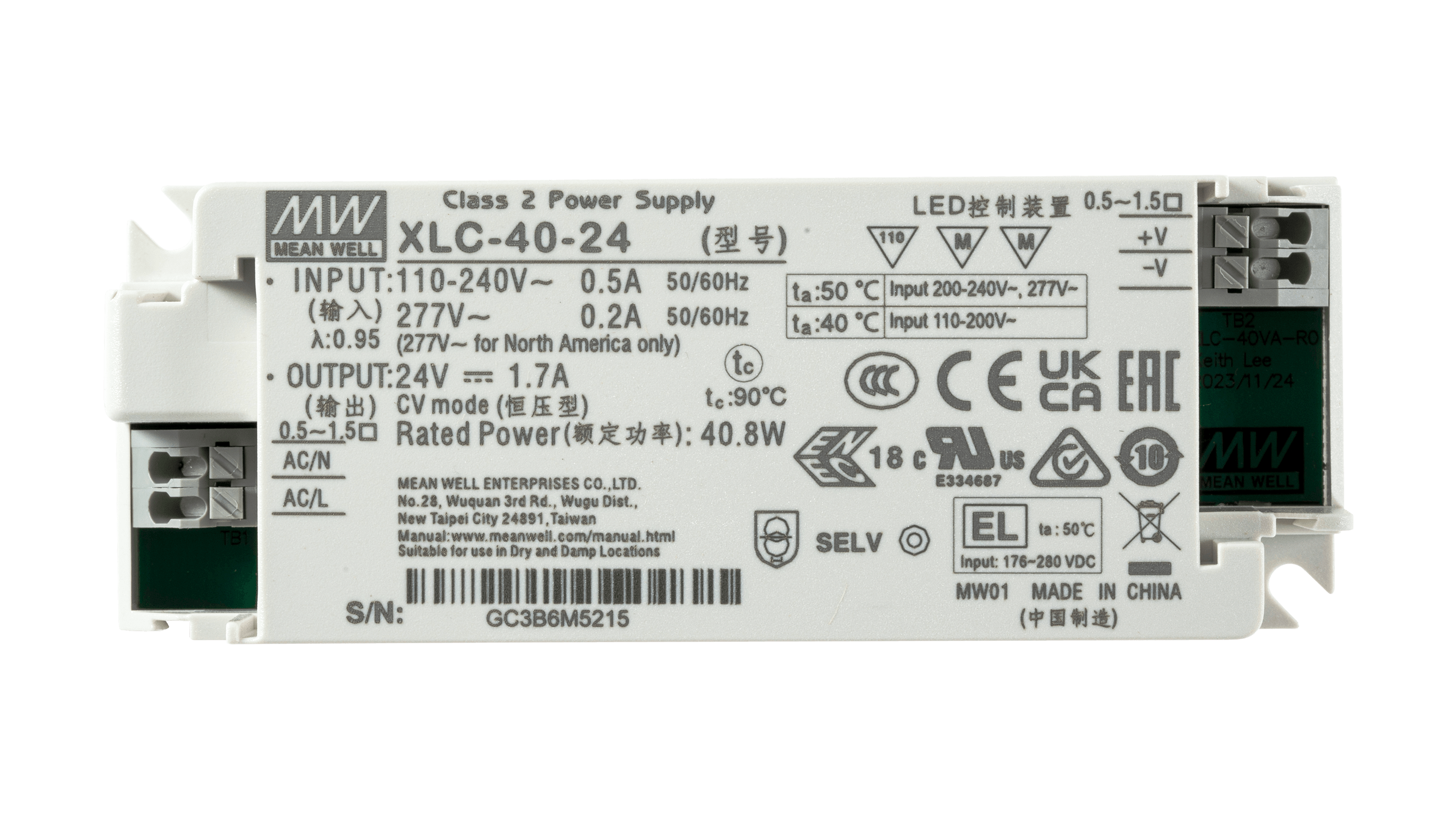 40W LED Betriebsgerät 24V/1.7A – Bild 2