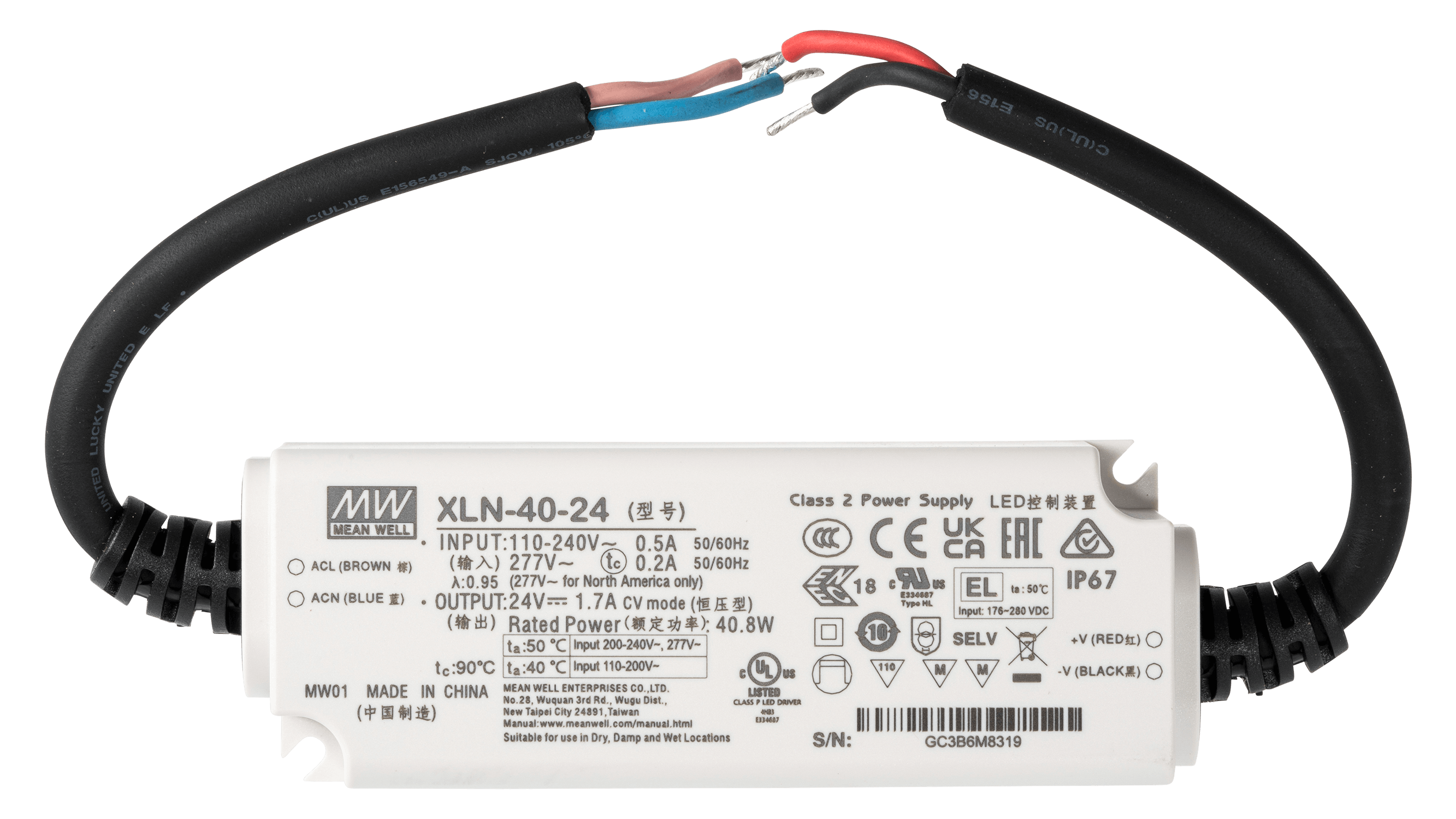 40W LED Betriebsgerät 24V/1.7A – Bild 2