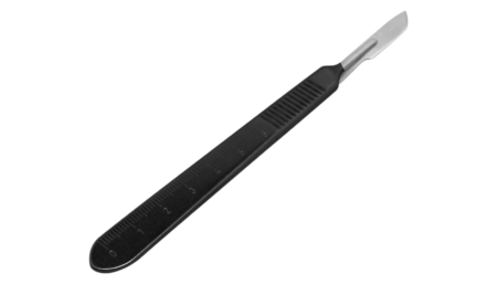 ESD Skalpellgriff, mit 5 Klingen