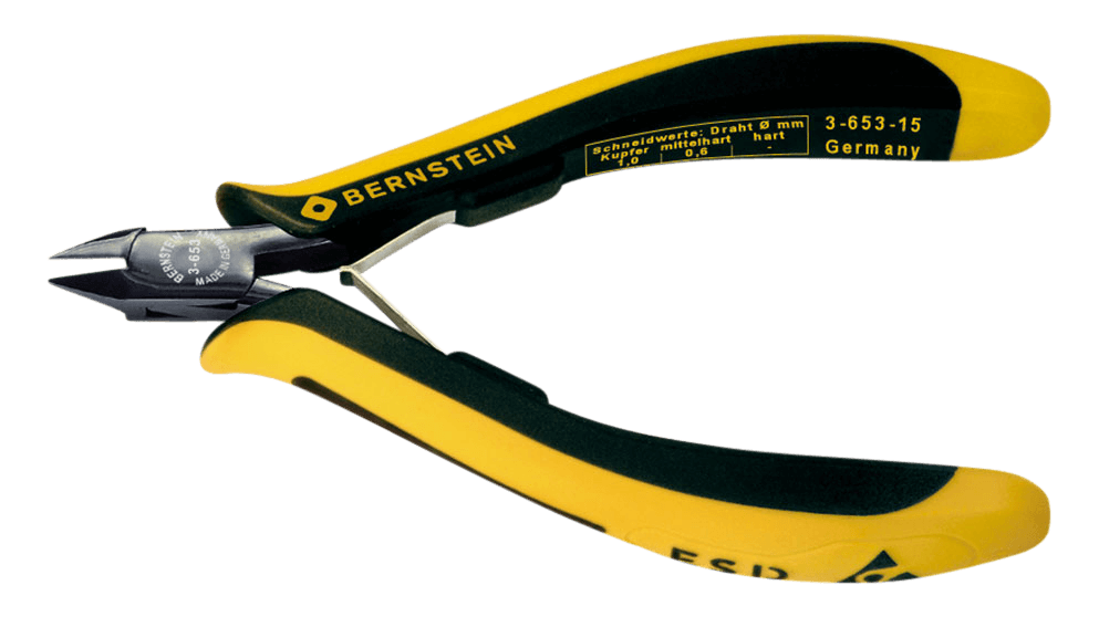 ESD Mini-Seitenschneider EUROline ableitfähig 120 mm Mini-Wate