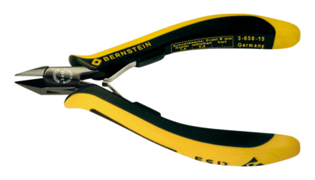 ESD side cutter EUROline dissipative 125 mm completely without blade