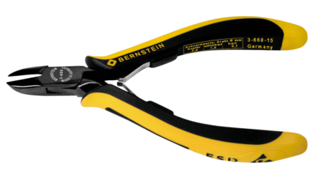 ESD side cutter EUROline dissipative 135 mm with blade
